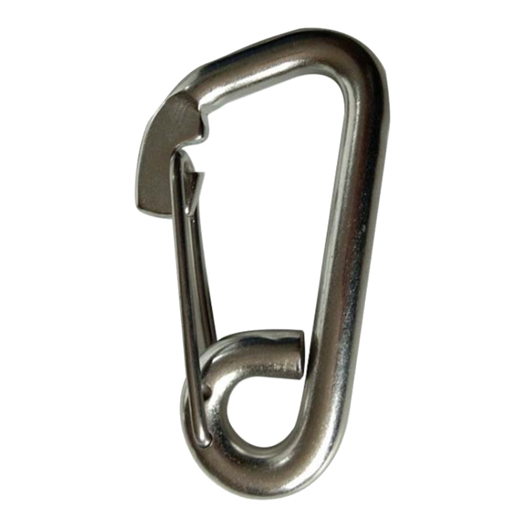 Marine Stainless Steel Spring Snap Hook 4 Sizes from 6mm to 12mm 12 x 120mm