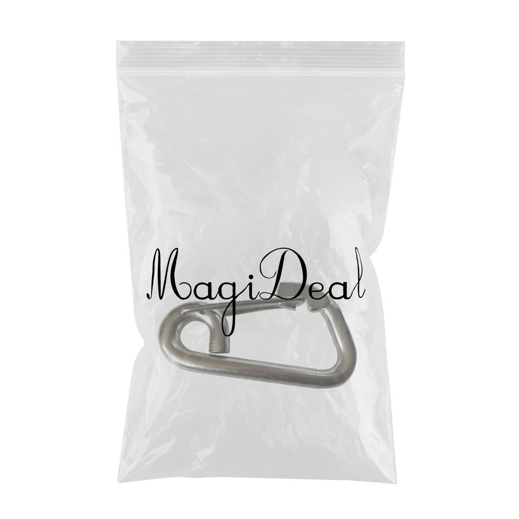 Marine Stainless Steel Spring Snap Hook 4 Sizes from 6mm to 12mm 12 x 120mm