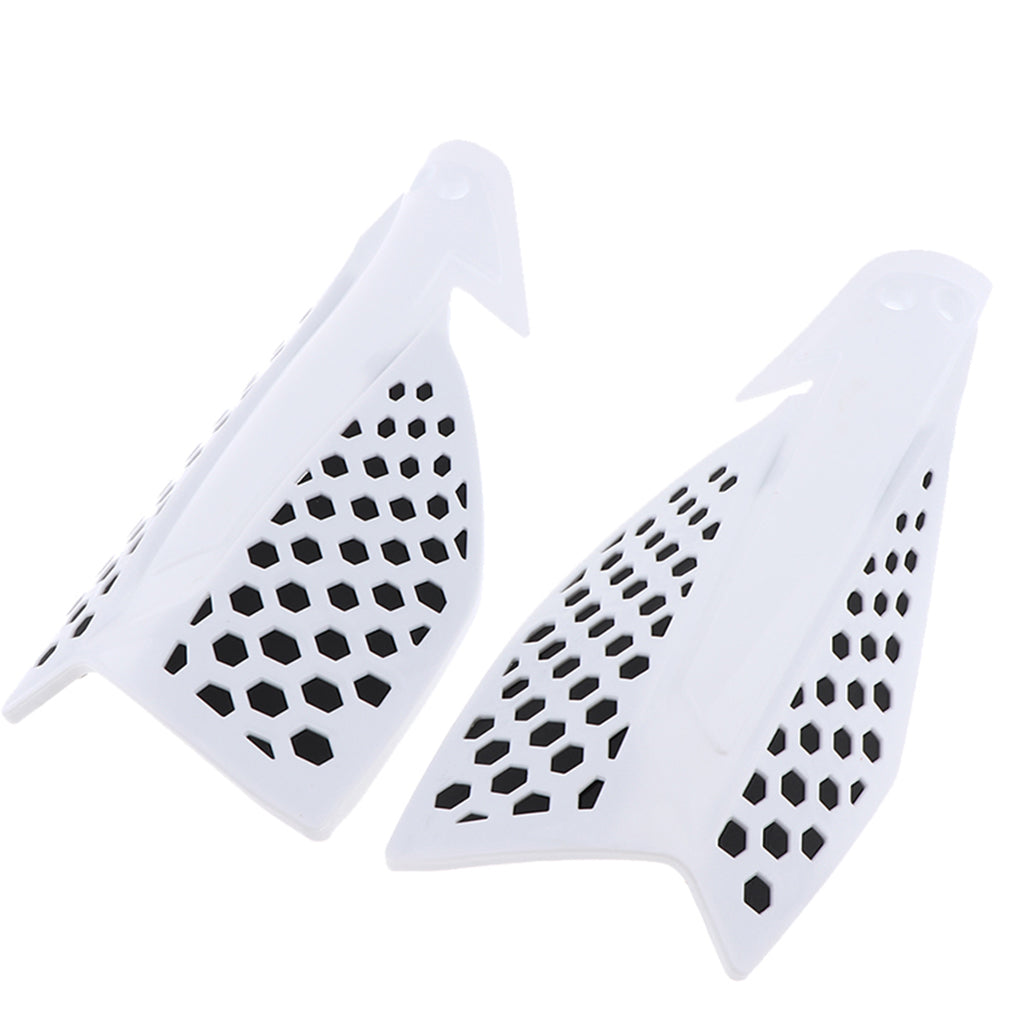 22mm 7/8" Dirt Bike Motorcycle Motocross Brush Bar Hand Guards White