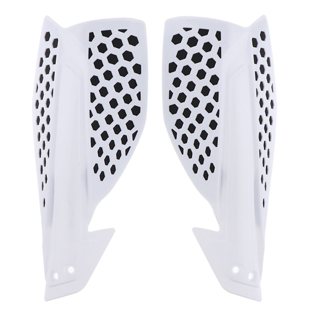 22mm 7/8" Dirt Bike Motorcycle Motocross Brush Bar Hand Guards White