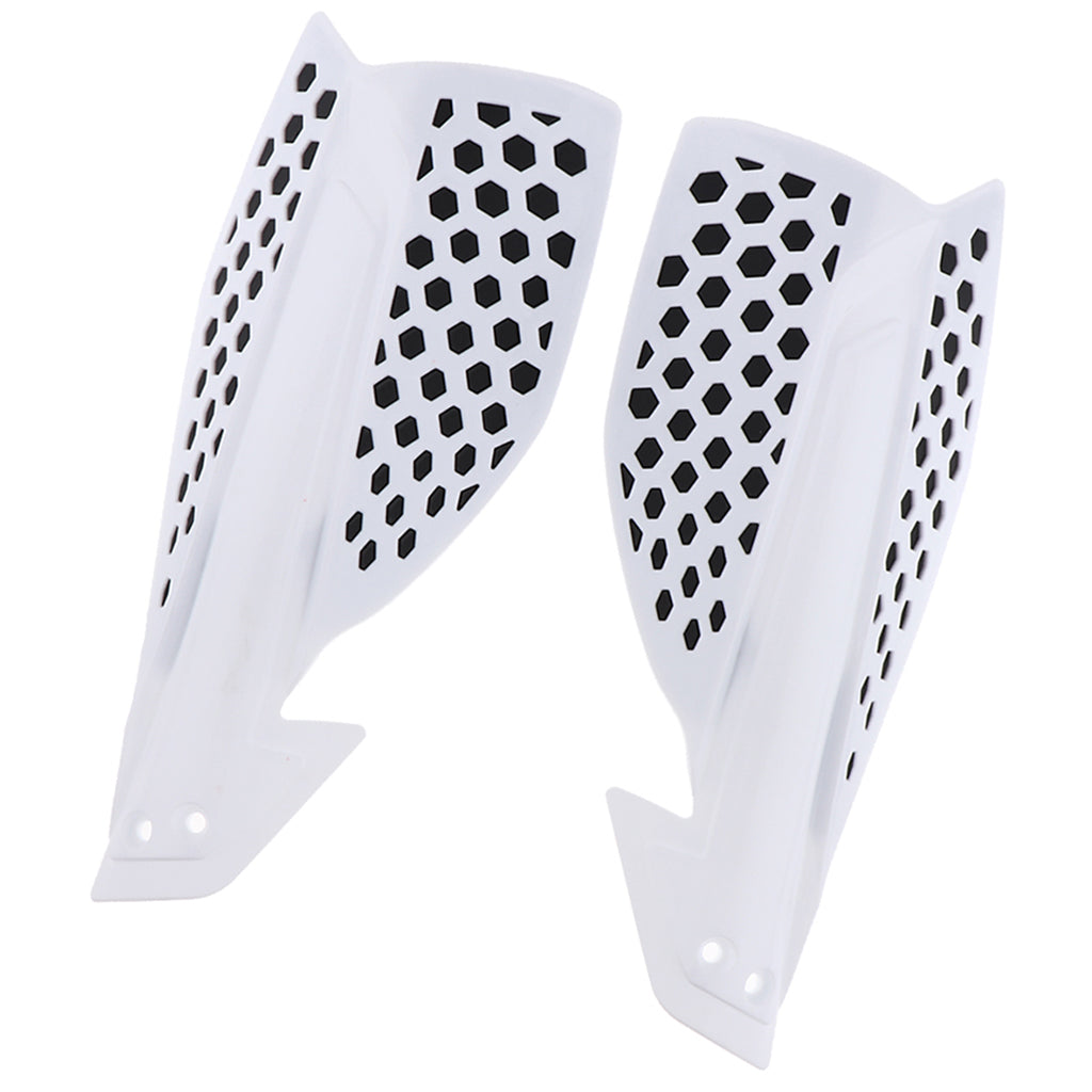 22mm 7/8" Dirt Bike Motorcycle Motocross Brush Bar Hand Guards White