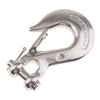 Marine 316 Stainless Steel Trailer Safety Chain Latch Clevis Hook 0.38 inch