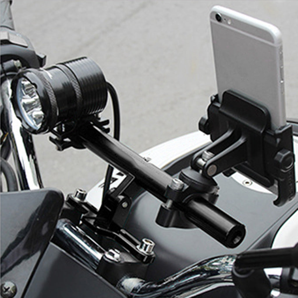 Motorcycle Accessories Multi-function Extended Crossbar Bracket Black