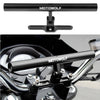 Motorcycle Accessories Multi-function Extended Crossbar Bracket Black