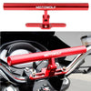 Motorcycle Accessories Multi-function Extended Crossbar Bracket Red