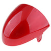 Universal Motorcycle ABS Rear Seat Cowl Cover for Cafe Racer Red