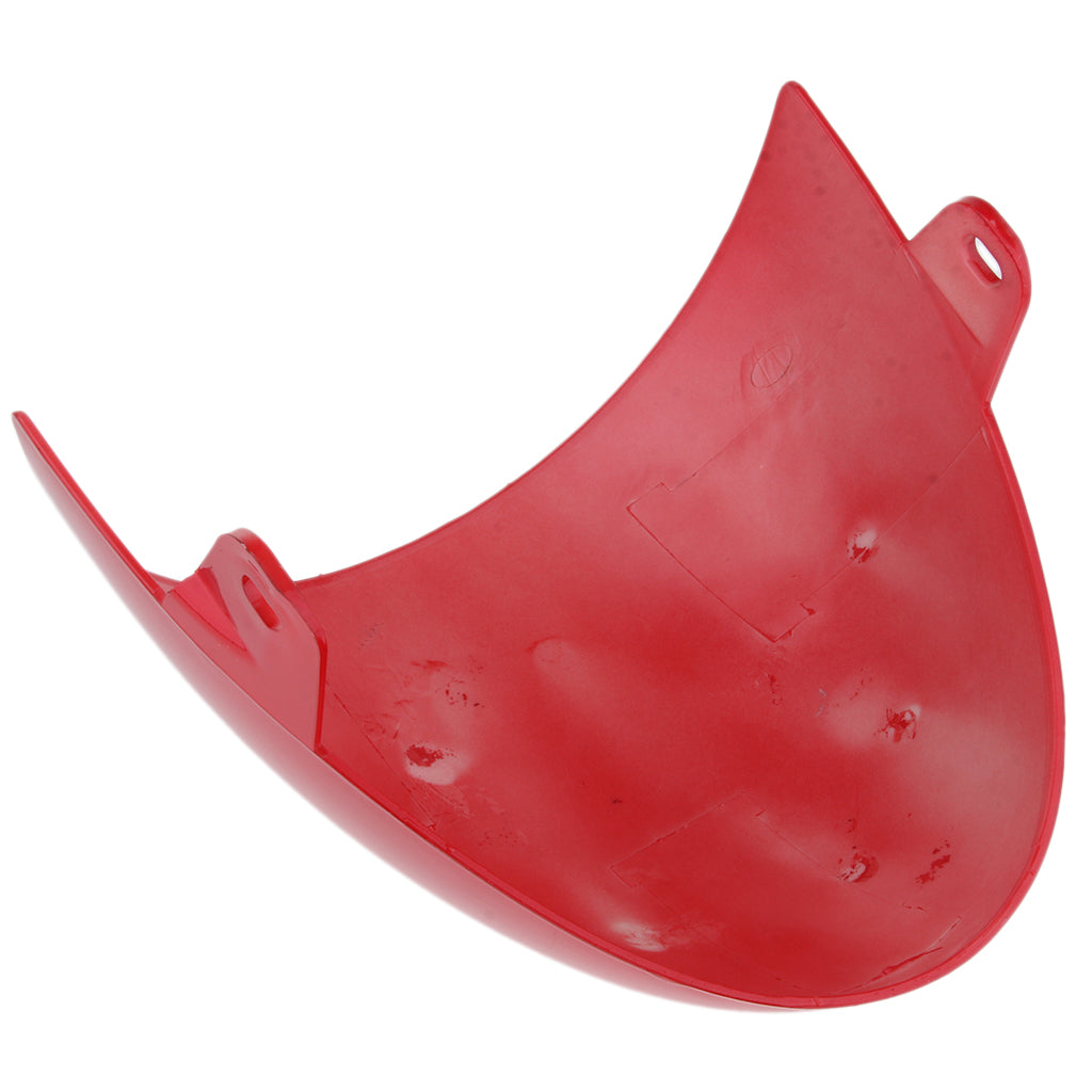 Universal Motorcycle ABS Rear Seat Cowl Cover for Cafe Racer Red