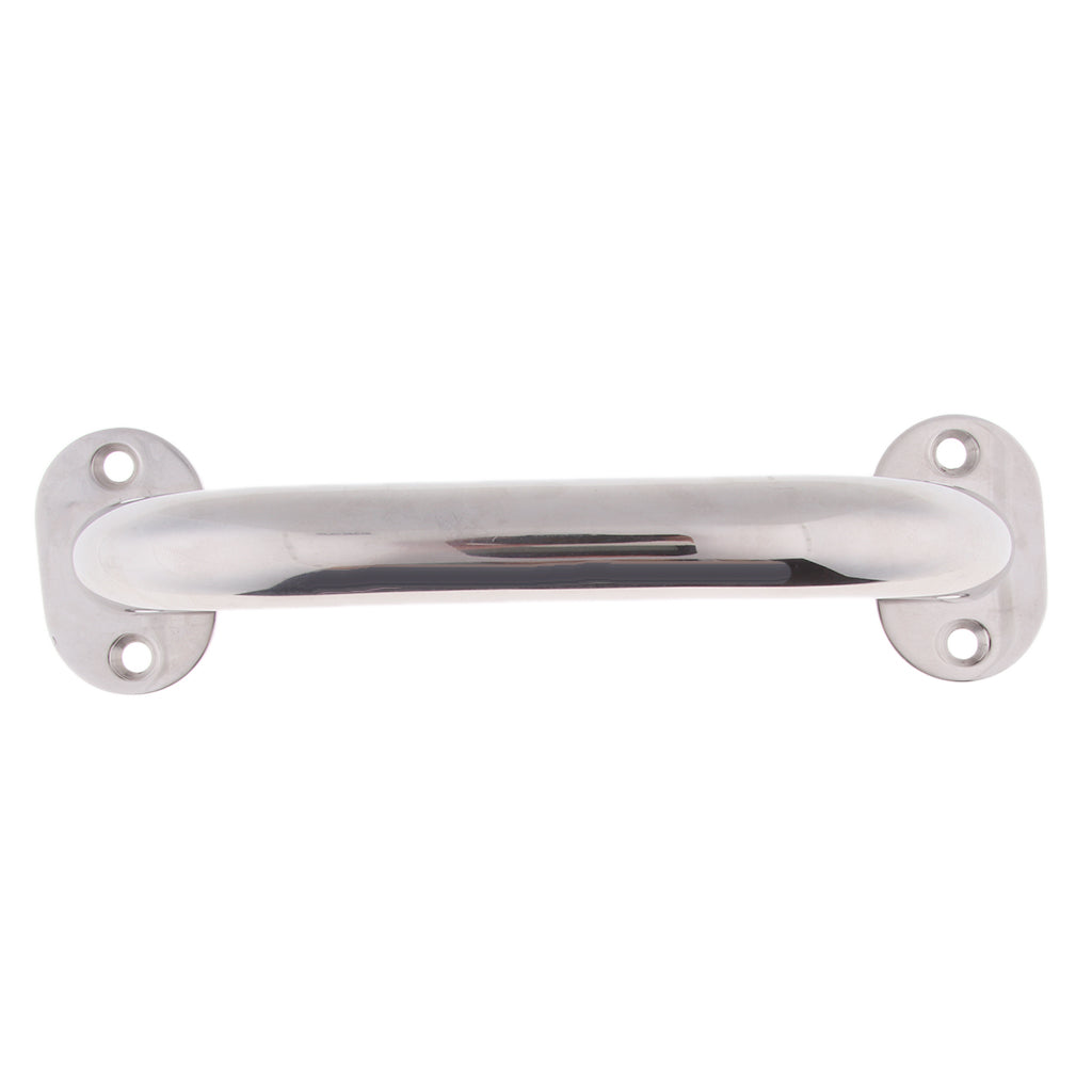 Marine Stainless Steel Boat Door Hatch Grab Handle Cabinet Handrail 24cm