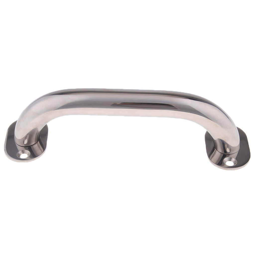 Marine Stainless Steel Boat Door Hatch Grab Handle Cabinet Handrail 24cm