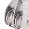 304 Stainless Steel Double Swivel Pulley Block with Swivel Eye M32