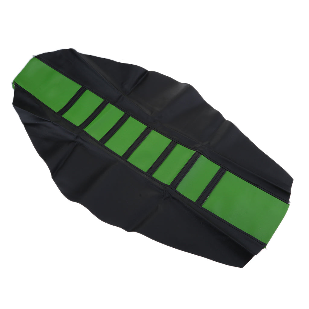 Universal Gripper Soft Motorcycle Anti-Slip Seat Cover for Dirt Bike Green