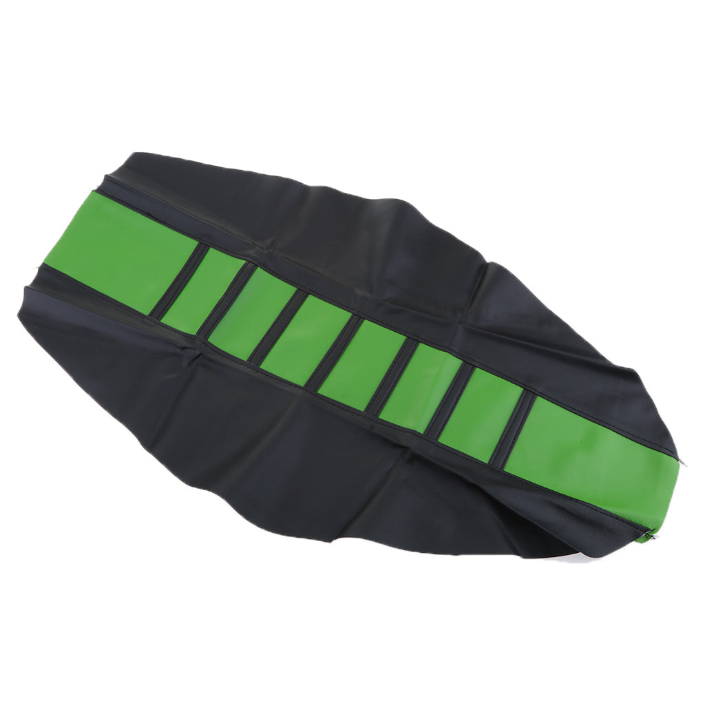 Universal Gripper Soft Motorcycle Anti-Slip Seat Cover for Dirt Bike Green