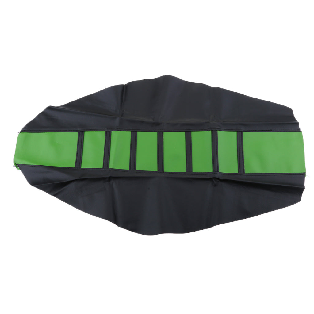 Universal Gripper Soft Motorcycle Anti-Slip Seat Cover for Dirt Bike Green