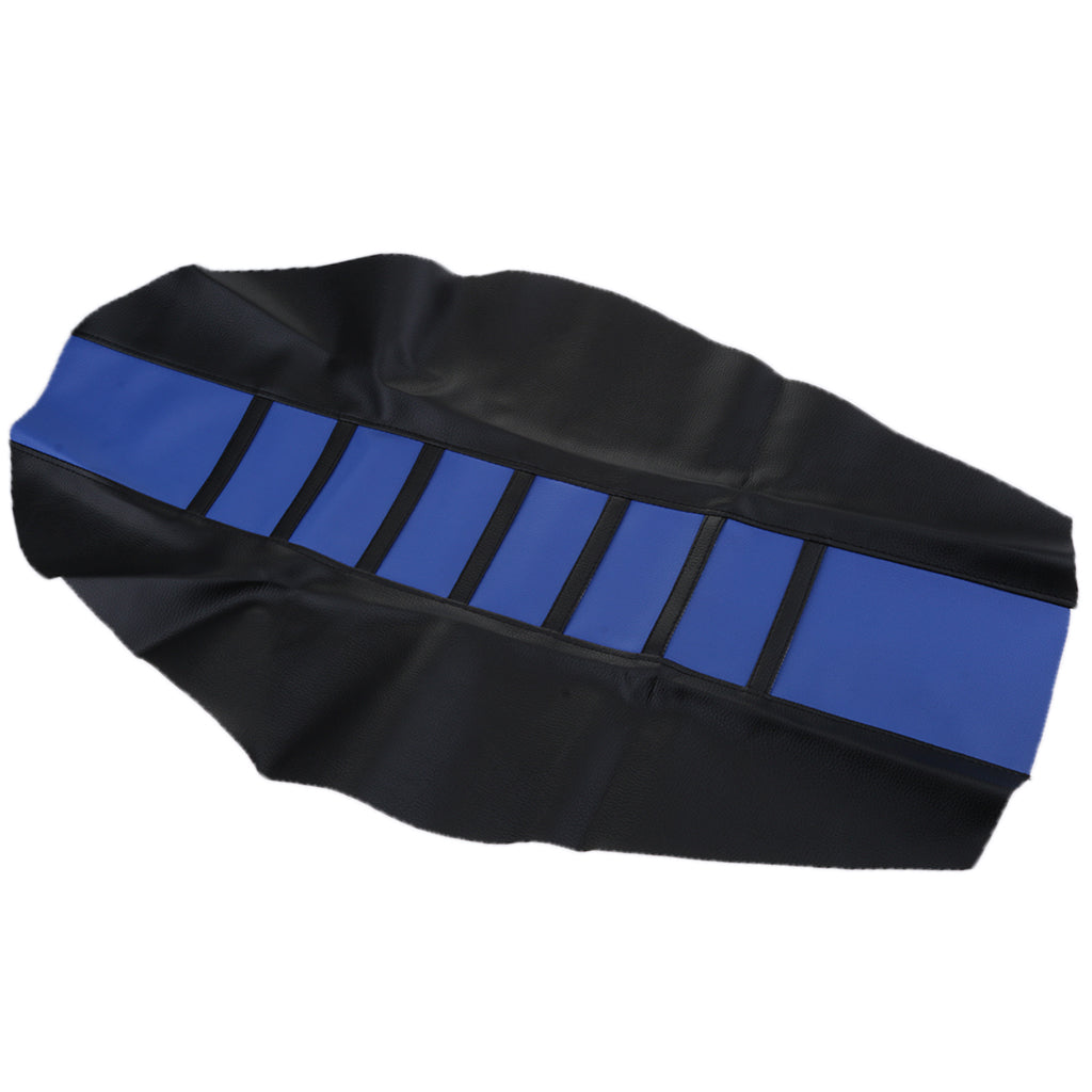 Universal Gripper Soft Motorcycle Anti-Slip Seat Cover for Dirt Bike Blue