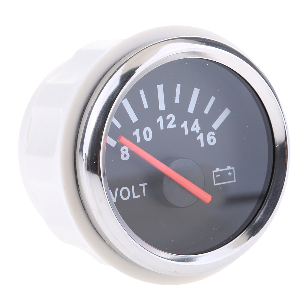 9-32V Marine Boat Battery Electrical Car Truck Voltmeter Gauge 52mm/2" N2