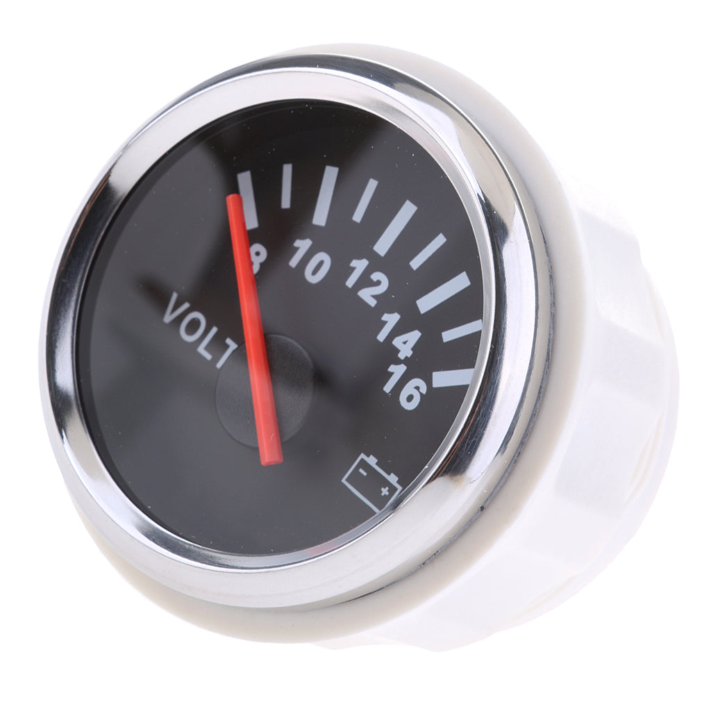 9-32V Marine Boat Battery Electrical Car Truck Voltmeter Gauge 52mm/2" N2