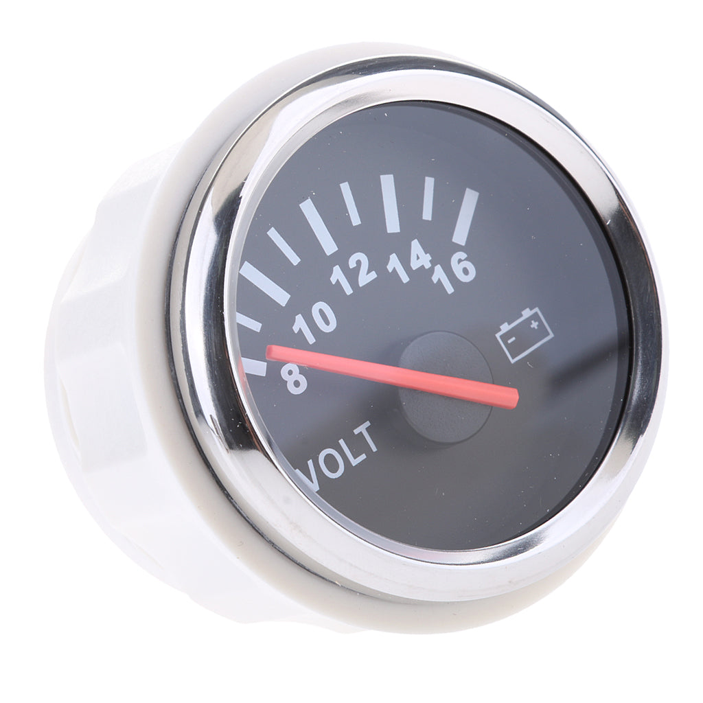 9-32V Marine Boat Battery Electrical Car Truck Voltmeter Gauge 52mm/2" N2