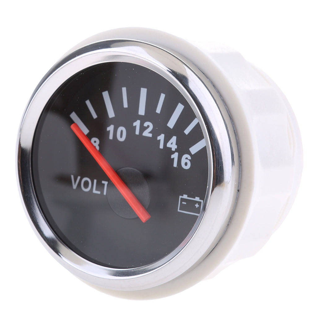 9-32V Marine Boat Battery Electrical Car Truck Voltmeter Gauge 52mm/2" N2