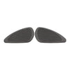 1 Pair Universal Motorcycle Tank Traction Pad Side Knee Grip Protector Black