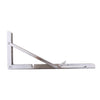 Lightweight 304 Stainless Steel Folding Boat Bench Shelf Table Bracket 16in