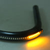 Cafe Racer Seat Frame Hoop Loop End LED Light for Yamaha BMW  Flat 175mm