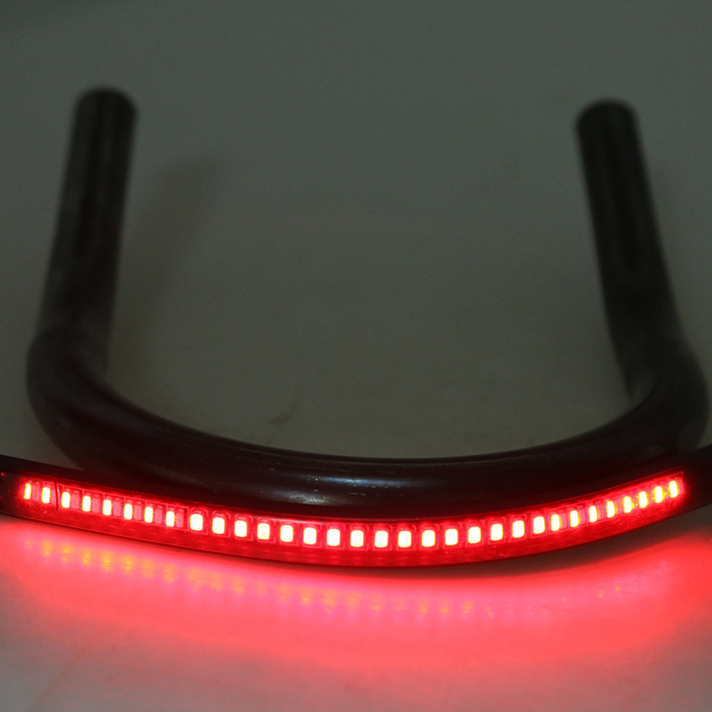 Cafe Racer Seat Frame Hoop Loop End LED Light for Yamaha BMW  Upswept 175mm