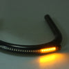 Cafe Racer Seat Frame Hoop Loop End LED Light for Yamaha BMW  Flat 210mm