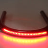 Cafe Racer Seat Frame Hoop Loop End LED Light for Yamaha BMW  Flat 210mm