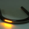 Cafe Racer Seat Frame Hoop Loop End LED Light for Yamaha BMW  Flat 210mm