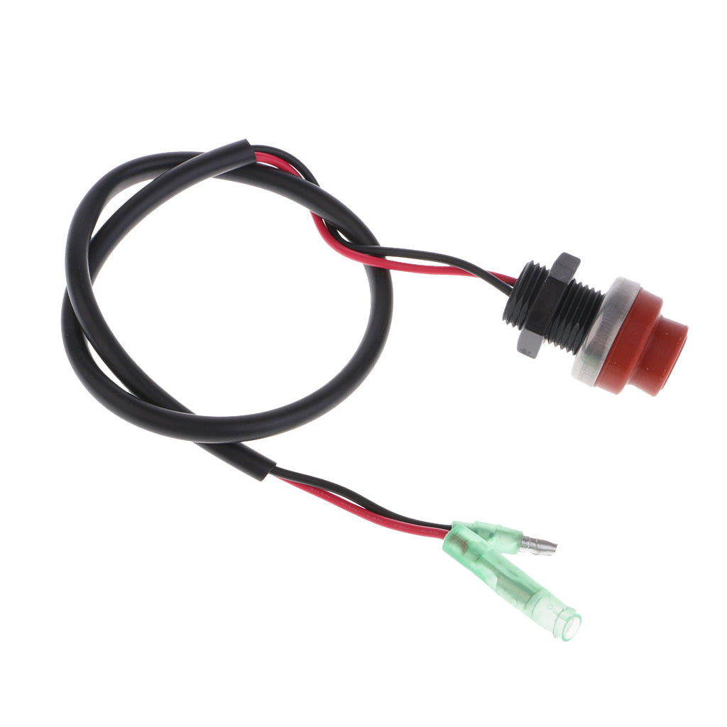 Round Push Button Switch Outboard Engines On-Off Control Assembly