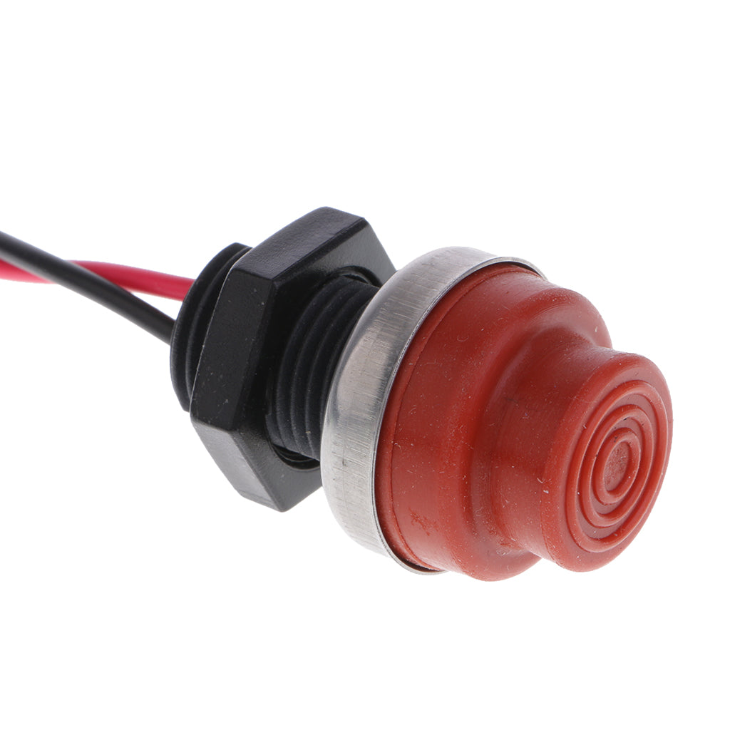 Round Push Button Switch Outboard Engines On-Off Control Assembly