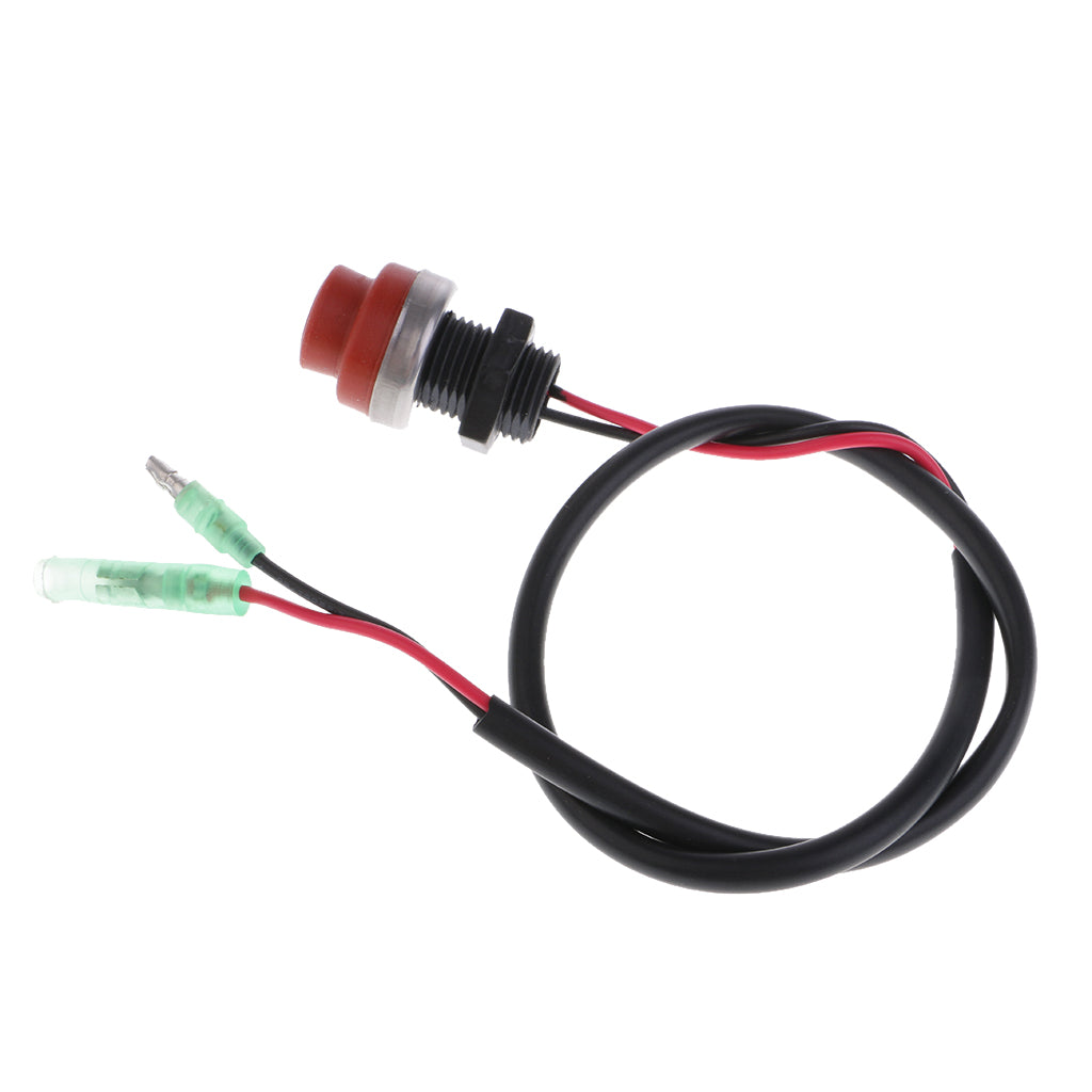 Round Push Button Switch Outboard Engines On-Off Control Assembly