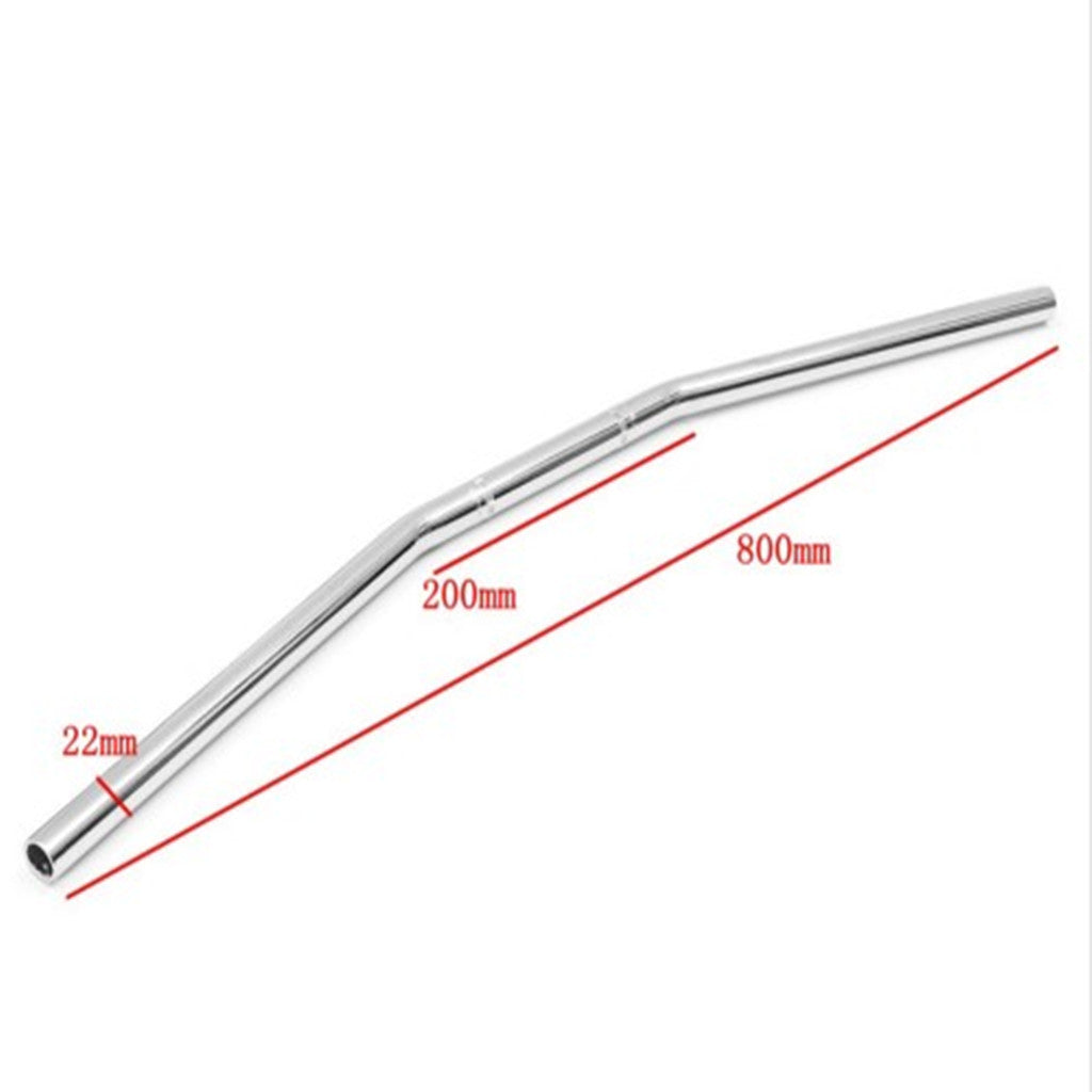 7/8" 22mm Motorcycle Handlebar Drag Straight Bar for Honda CG125 Chrome