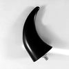 Motorcycle Fender Front Horns Decoration for Chopper Bobber Touring Black