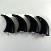 Motorcycle Fender Front Horns Decoration for Chopper Bobber Touring Black