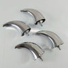 Motorcycle Fender Front Horns Decoration for Chopper Bobber Touring Chrome