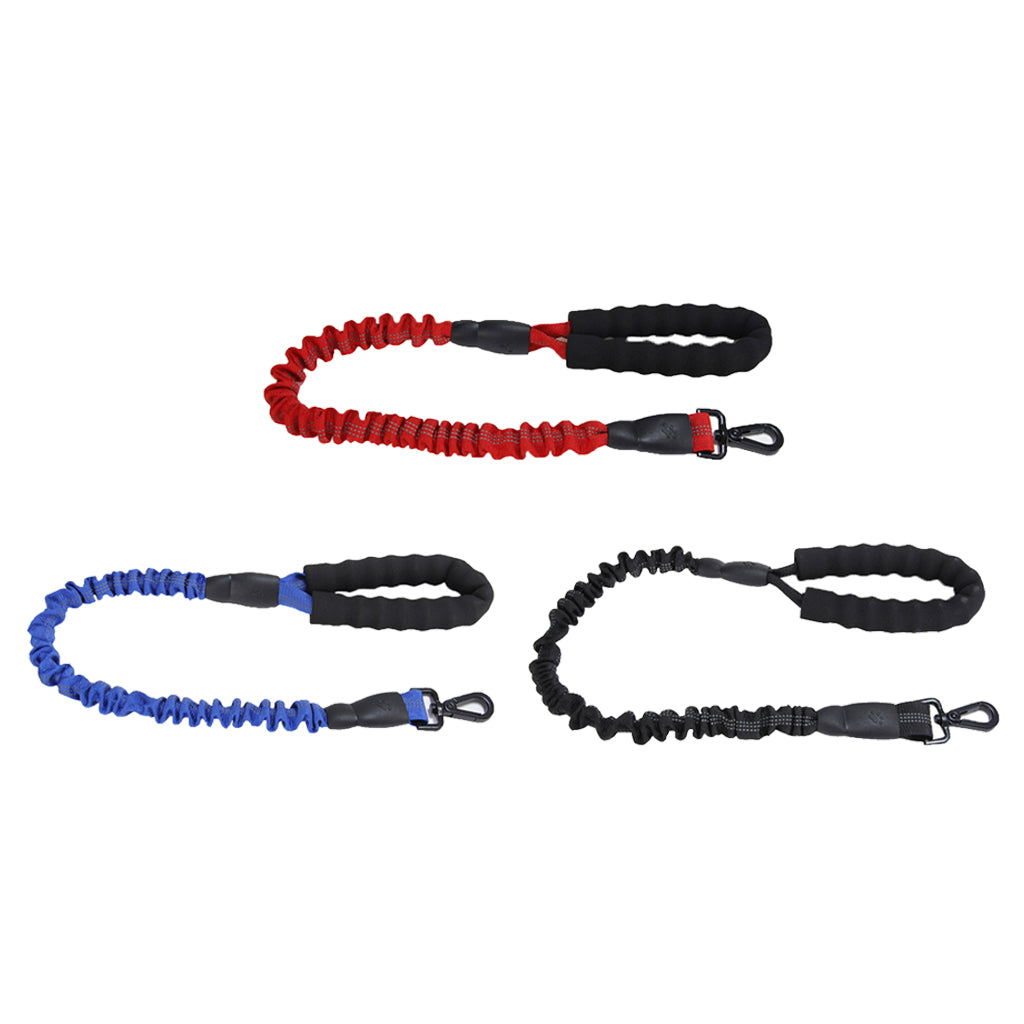 Elastic Adjustable Pet Traction Rope Leash Dog Walking Rope For Dog Red