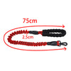 Elastic Adjustable Pet Traction Rope Leash Dog Walking Rope For Dog Red