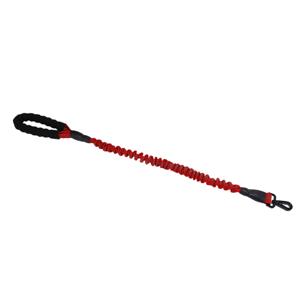 Elastic Adjustable Pet Traction Rope Leash Dog Walking Rope For Dog Red