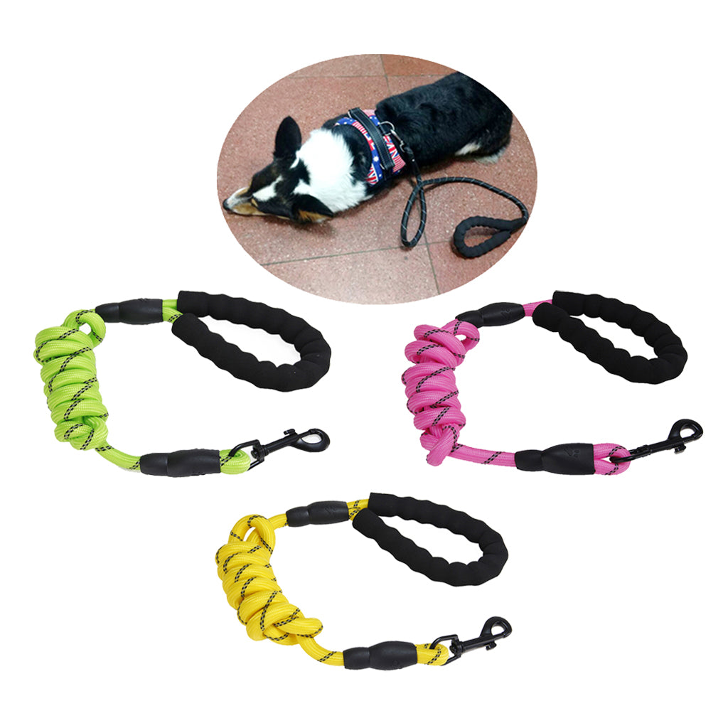 Elastic Adjustable Pet Rope Leash Dog Walking Rope For Pet Dog Puppy Yellow