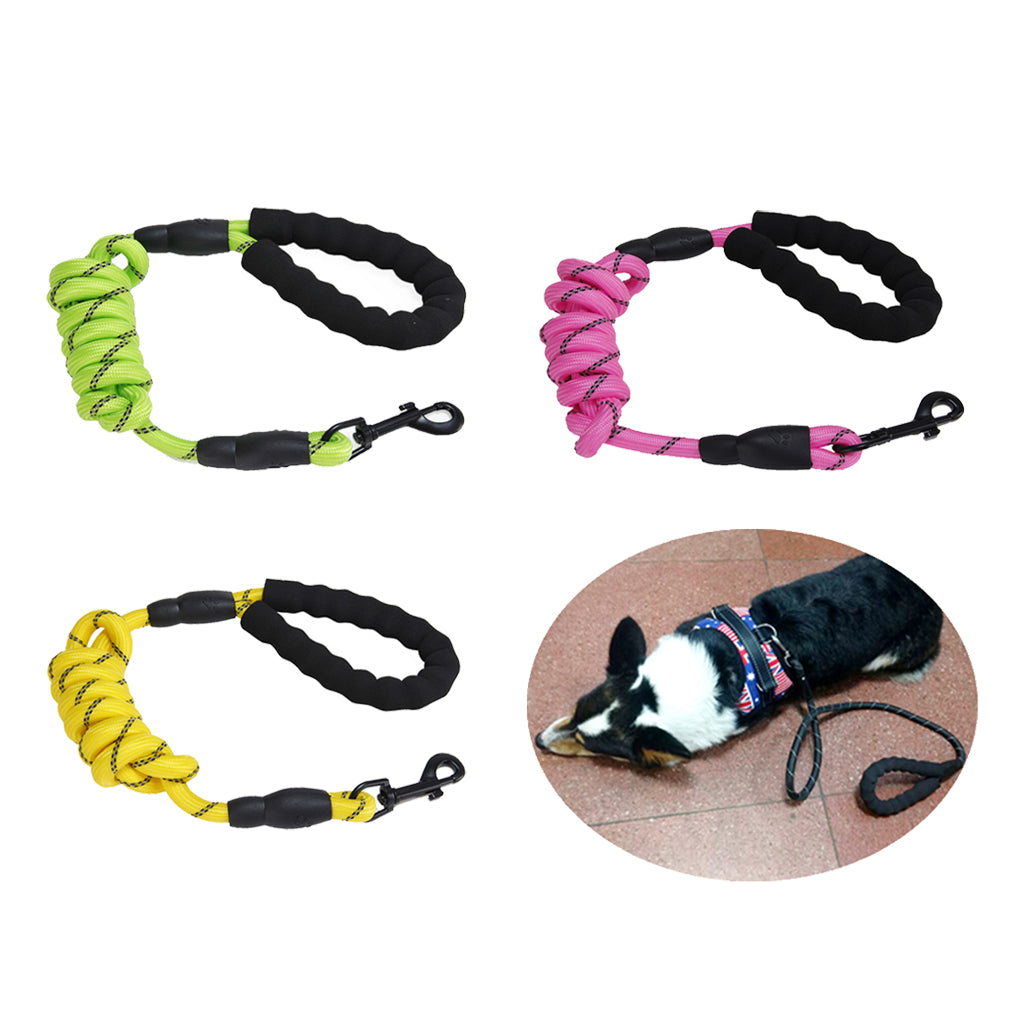 Elastic Adjustable Pet Rope Leash Dog Walking Rope For Pet Dog Puppy Yellow