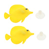 Luminous Simulation Fish Aquarium Glow Decoration Artificial Fishes Yellow