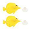 Luminous Simulation Fish Aquarium Glow Decoration Artificial Fishes Yellow