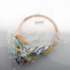 Parrot Cockatiel Cage Chew Climb Toy Ring Cotton Rope Swing Bird Toy Size_2