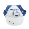 1 Pc Pet Baseball Cap Summer Outdoor Sunbonnet Visor Cap for Cat Dog Blue L