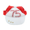 1 Pc Pet Baseball Cap Summer Outdoor Sunbonnet Visor Cap for Cat Dog Red L