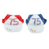 1 Pc Pet Baseball Cap Summer Outdoor Sunbonnet Visor Cap for Cat Dog Red L