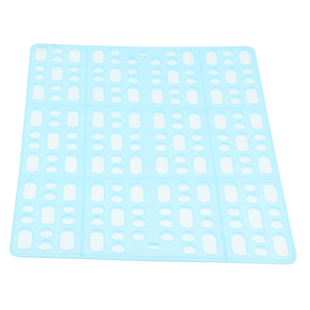 Rabbit Pad for Cages Hamster and Other Small Animal Cage Hole Mats Blue