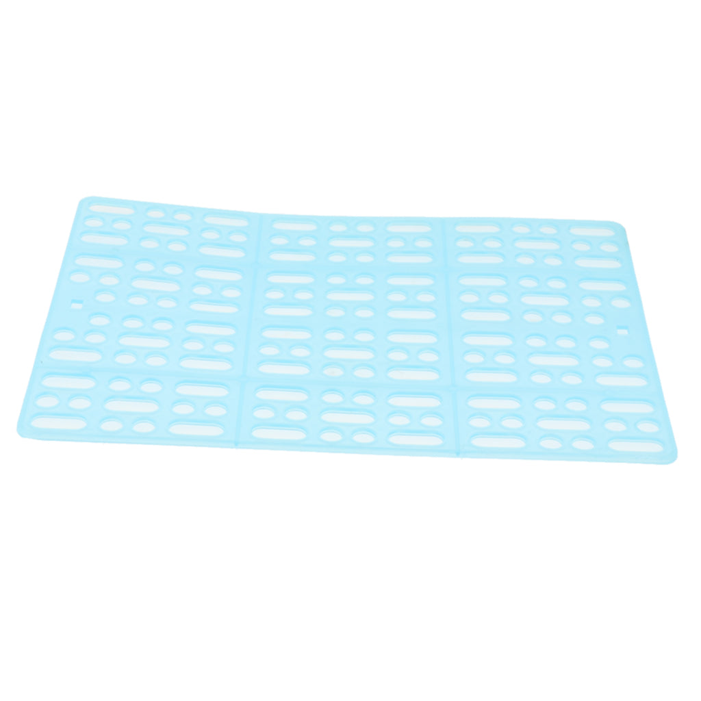 Rabbit Pad for Cages Hamster and Other Small Animal Cage Hole Mats Blue