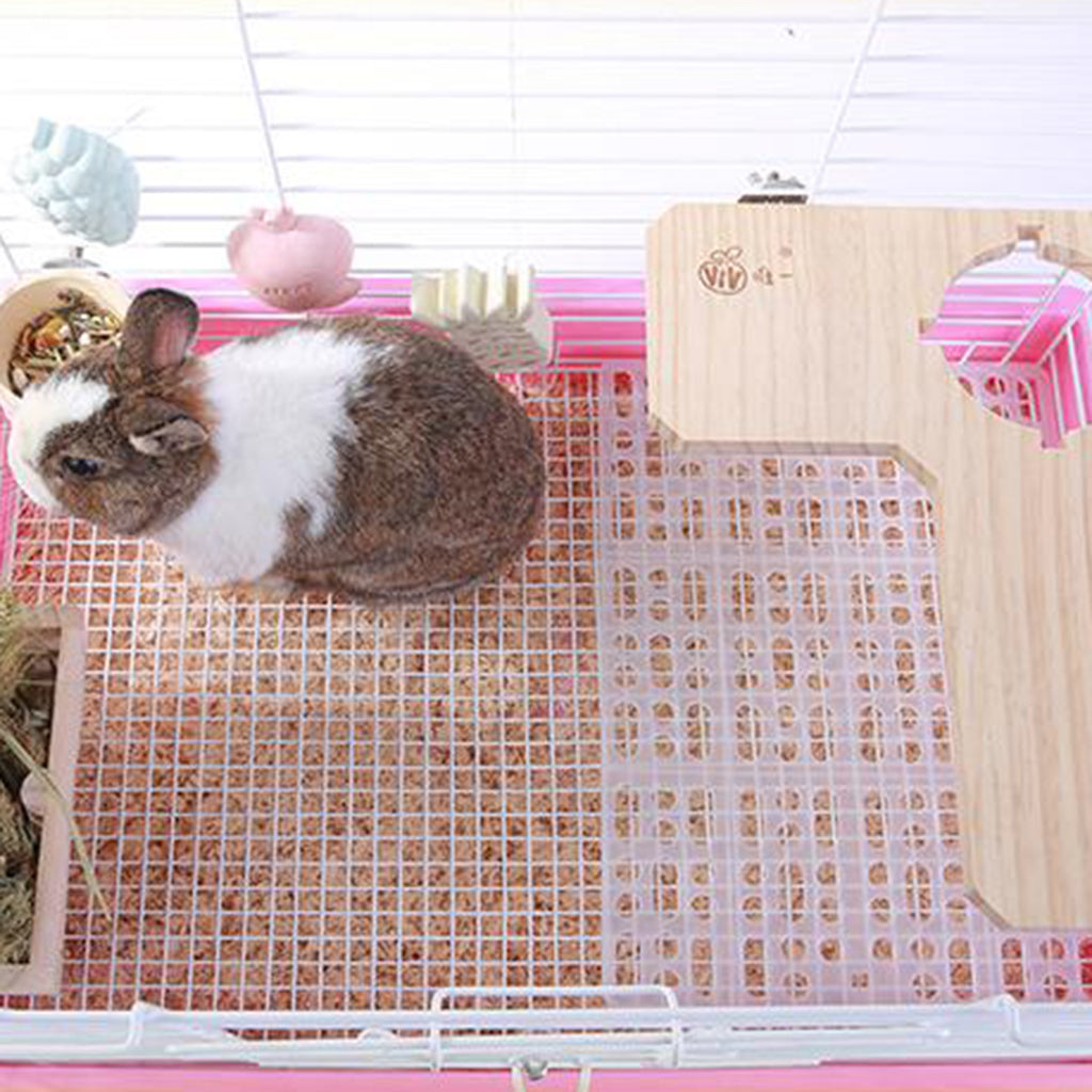 Rabbit Pad for Cages Hamster and Other Small Animal Cage Hole Mats Blue